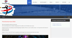 Desktop Screenshot of pinkstertoernooi.nl